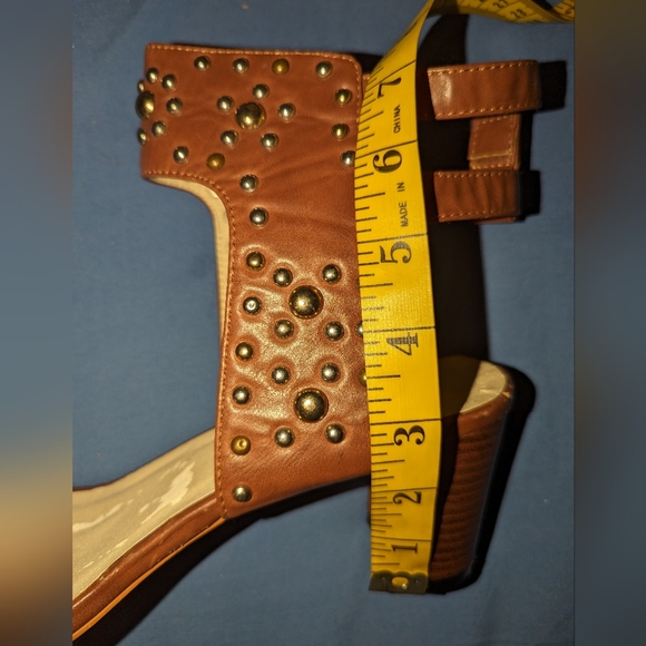 Torrid Ankle Studded Chunky Sandals 12 - Picture 11 of 13